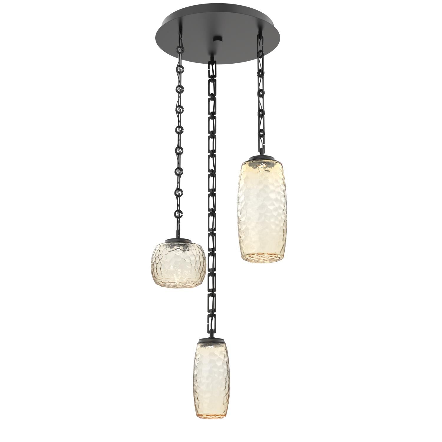 Levi Wilson Vessel 19 Inch Multi Light Pendant by Hammerton Studio