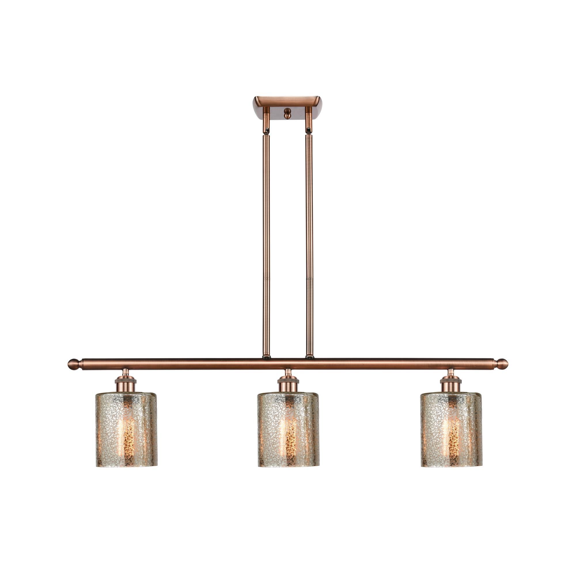 Shown in Antique Copper finish and Drum glass and Glass shade