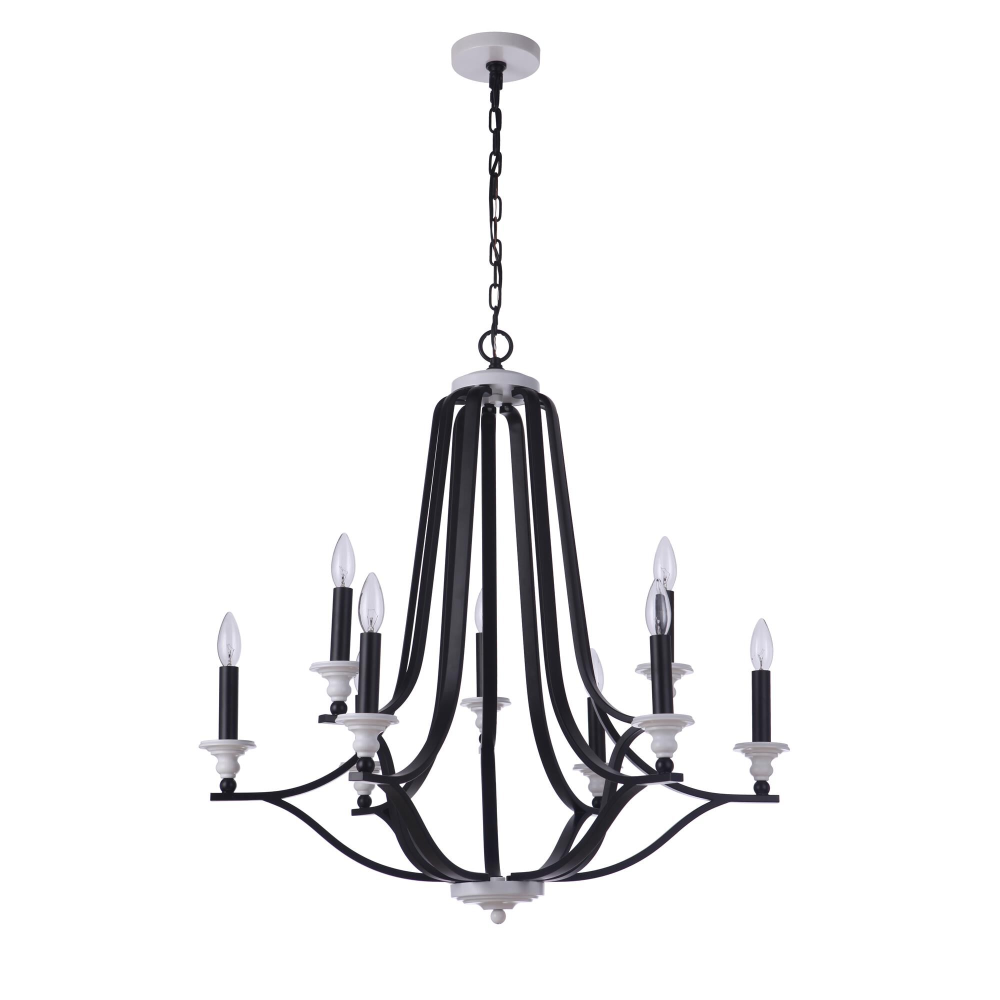 Shown in Flat Black / Matte White finish