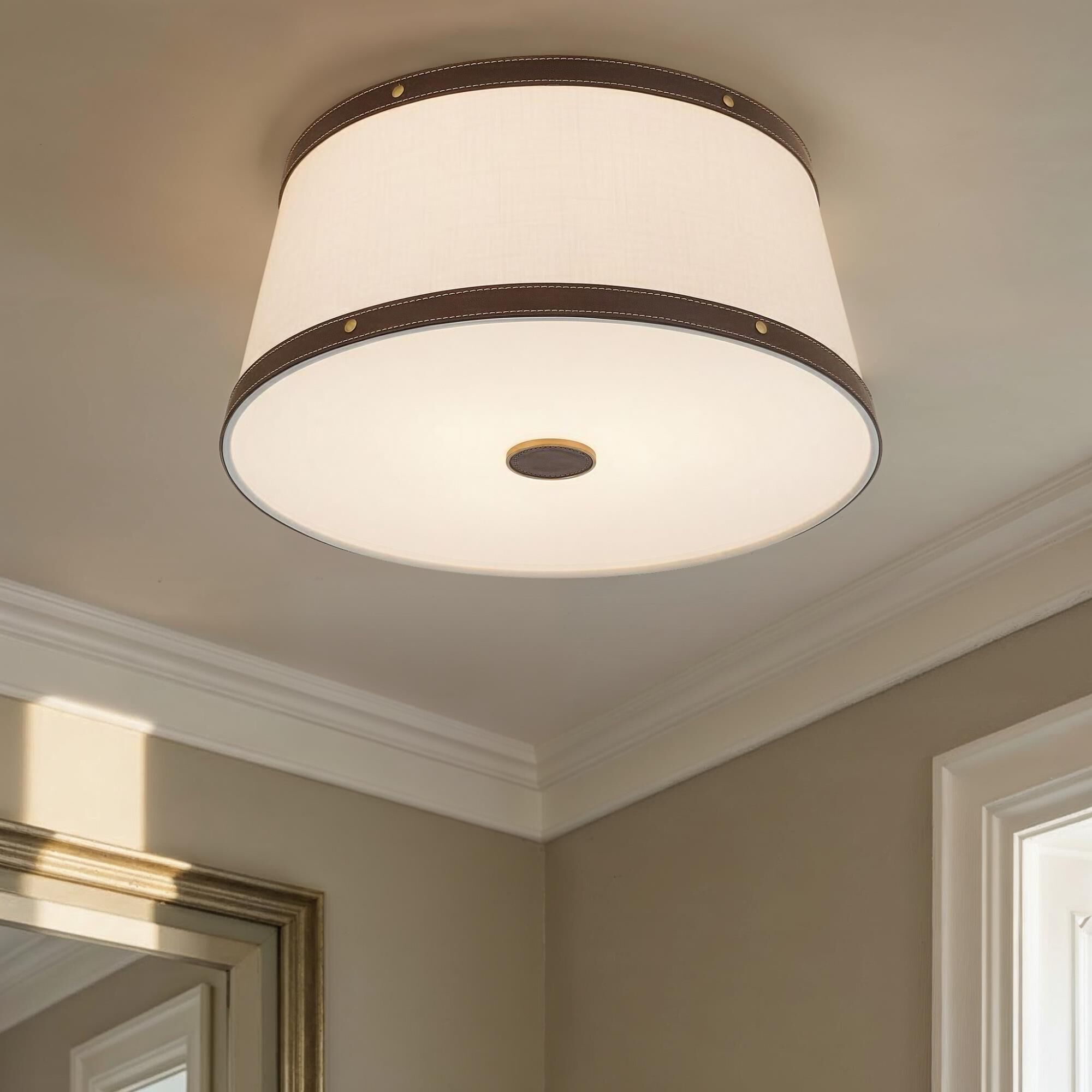 Callahan 17 Inch 3 Light Flush Mount,