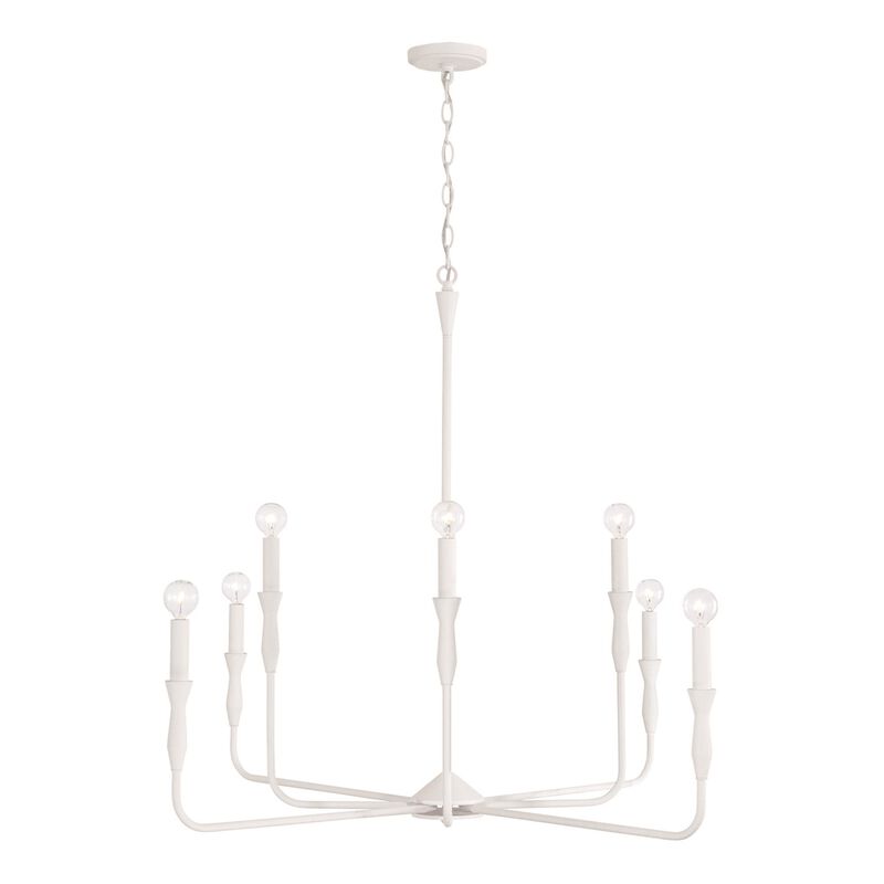 Paloma 41 Inch 8 Light Chandelier by Capital Lighting Fixture Company