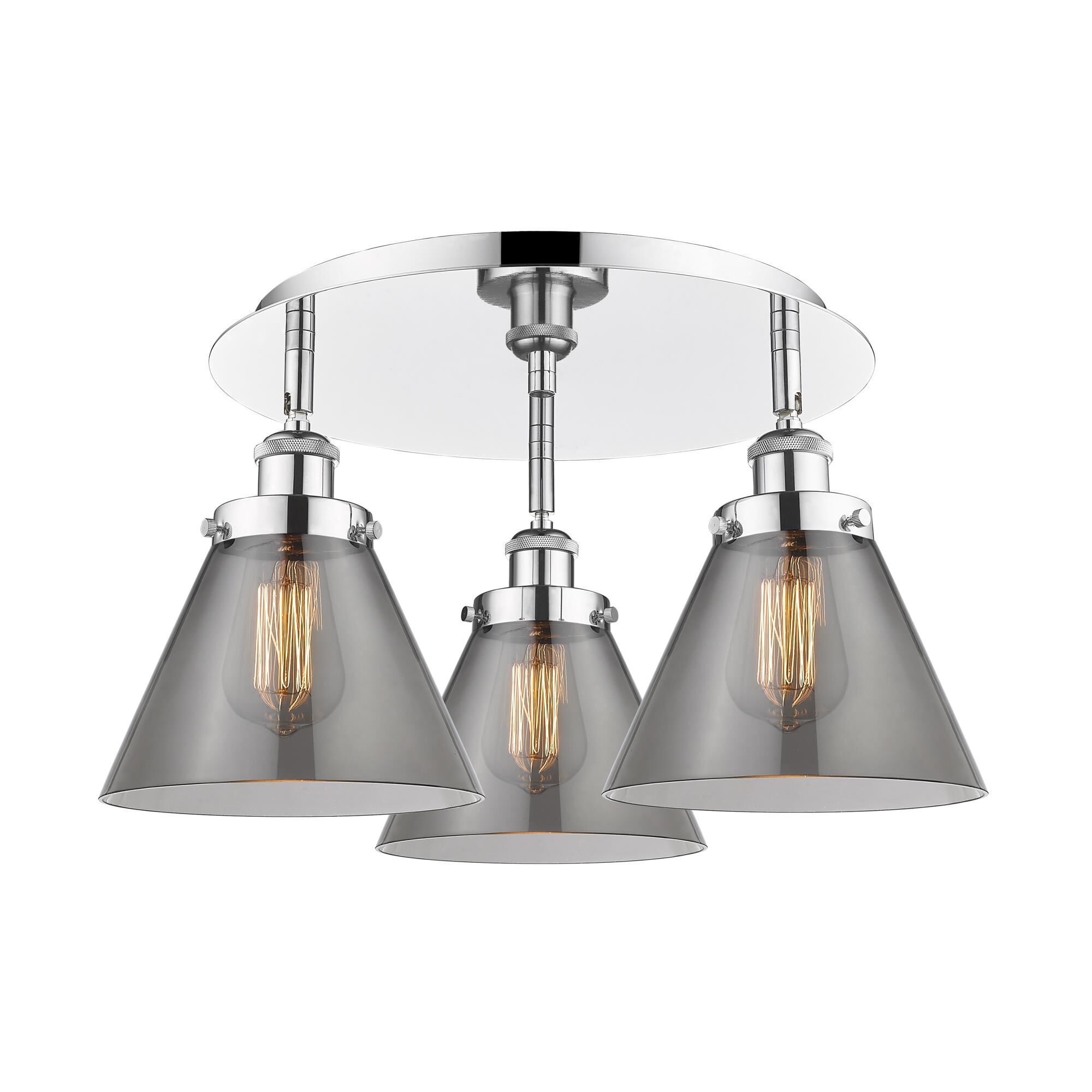 Bruno Marashlian Cone 20 Inch Flush Mount by Innovations Lighting