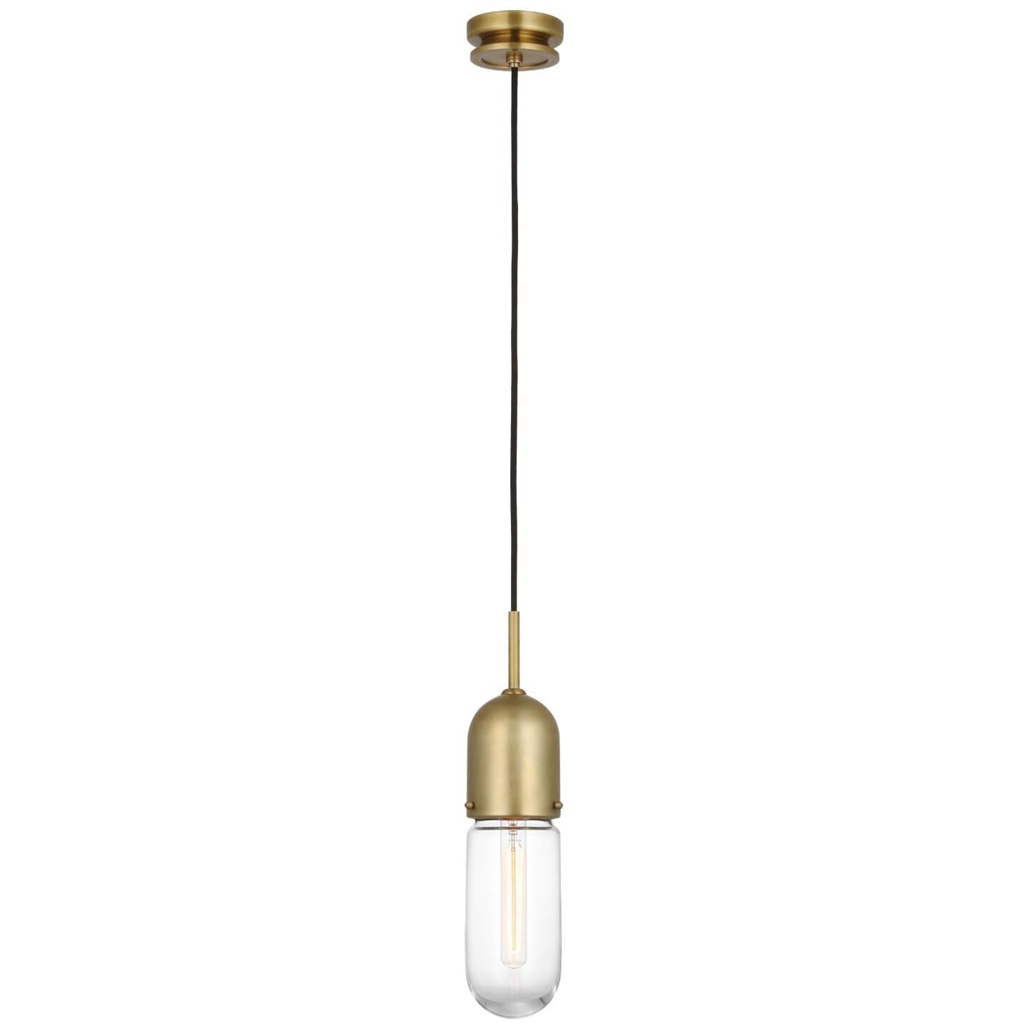 Visual Comfort Signature Collection Thomas O'Brien Junio 4 Inch LED Mini Pendant