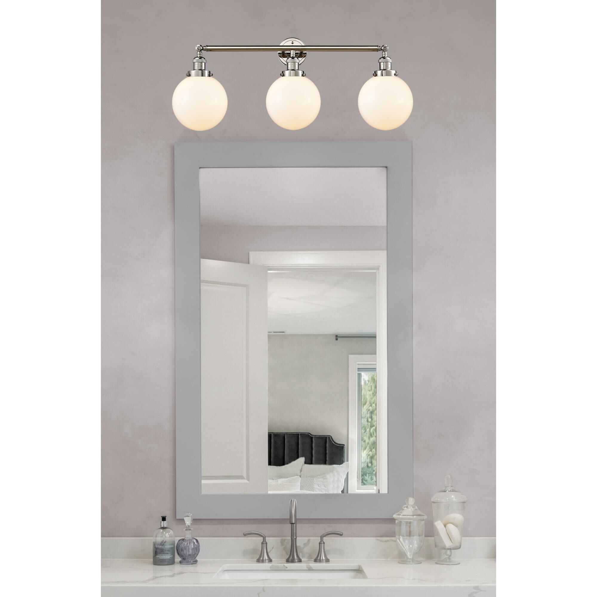 Bruno Marashlian Large Beacon 32 Inch 3 Light Bath Vanity Light by Innovations Lighting