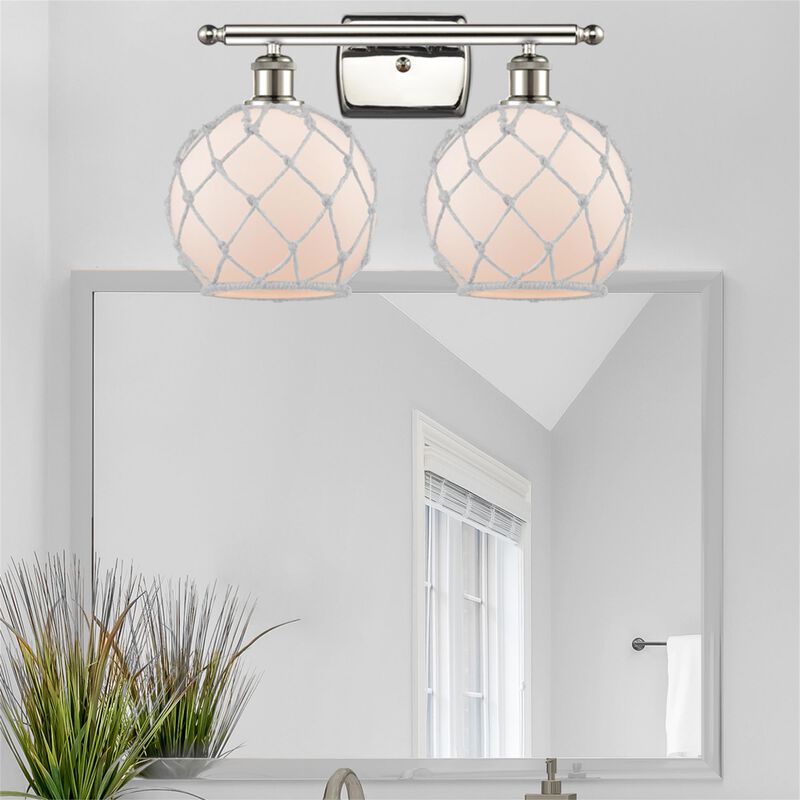 Bruno Marashlian Farmhouse Rope 18 Inch Bath Vanity Light by Innovations Lighting