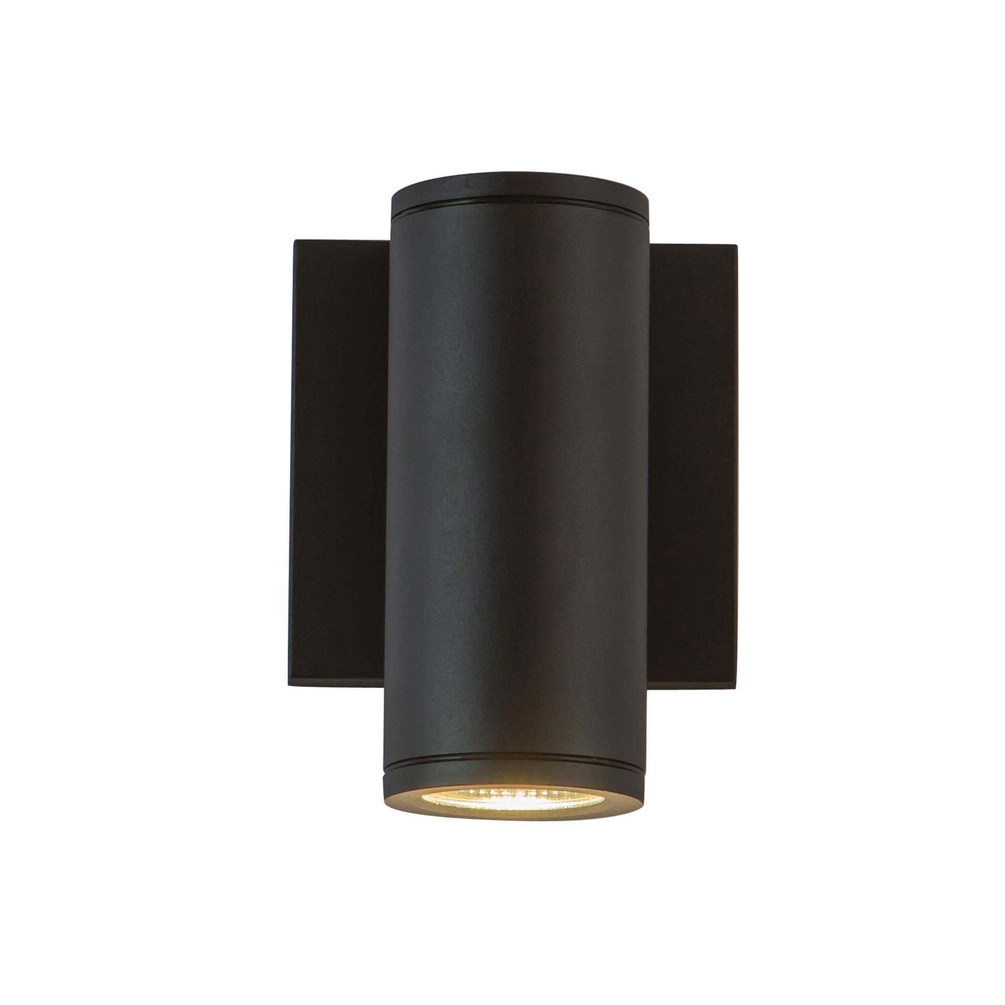 Shown in Black finish and Clear glass