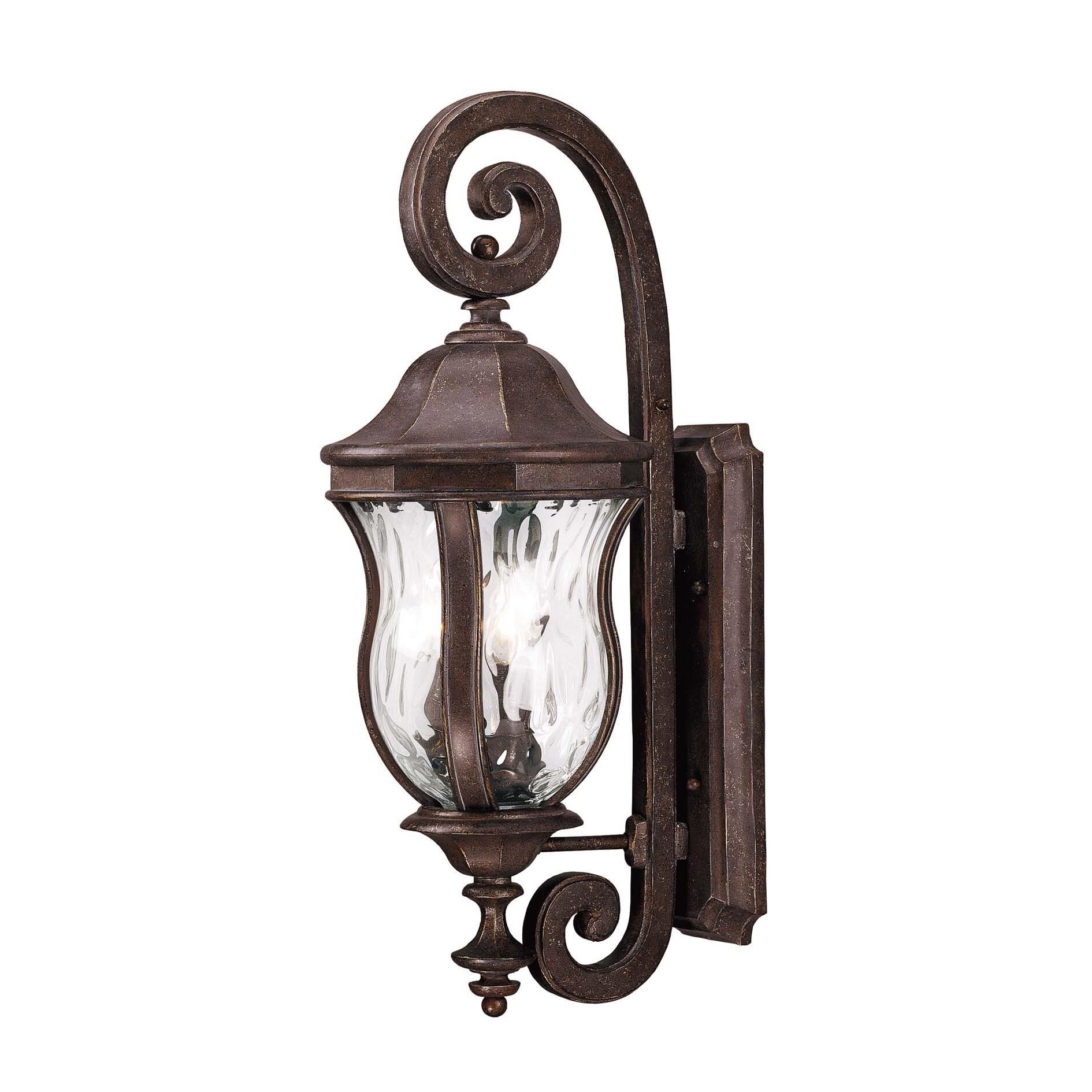 Karyl Pierce Paxton Monticello 28 Inch Tall 3 Light Outdoor Wall Light by Savoy House