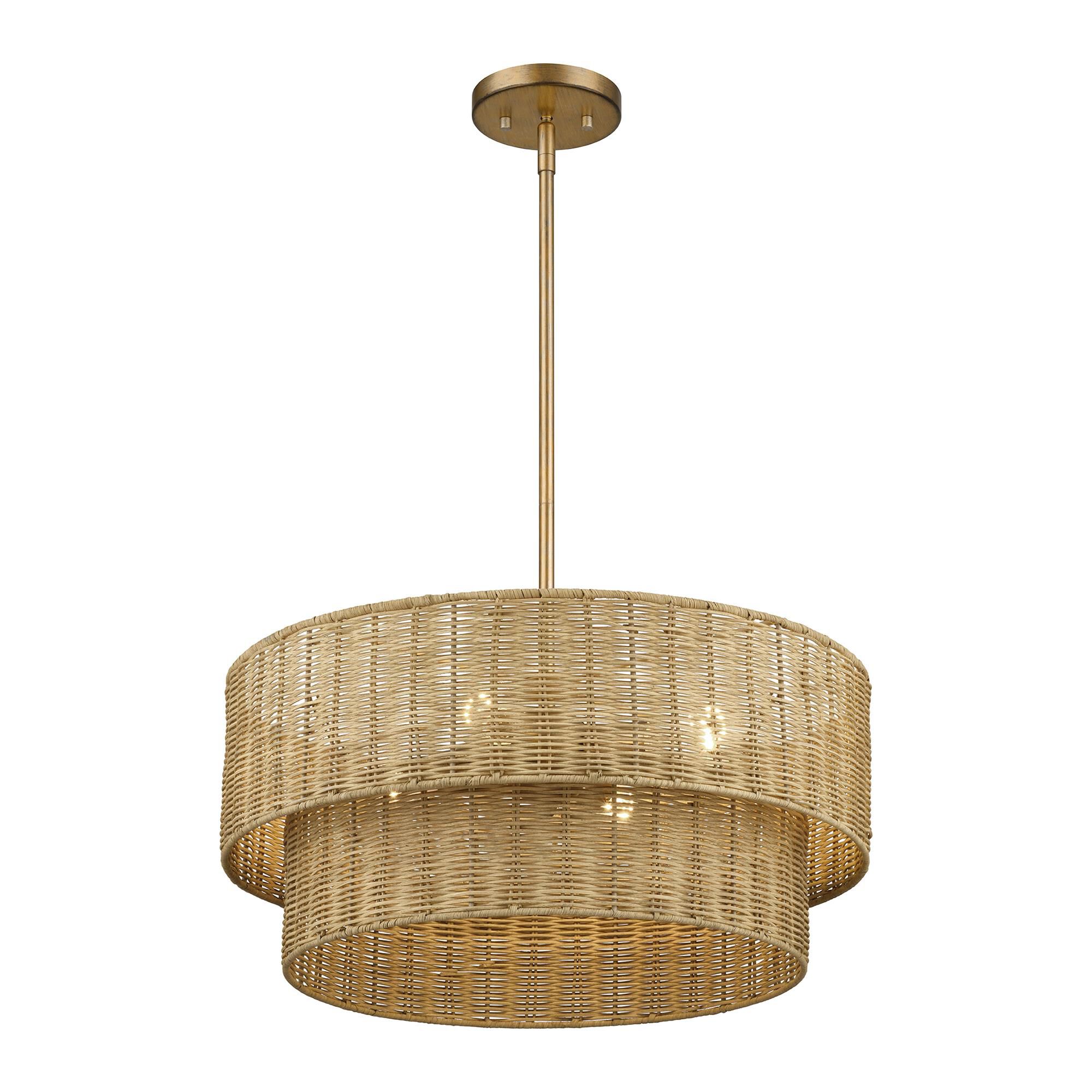 Weavington 21 Inch Large Pendant by Livex Lighting