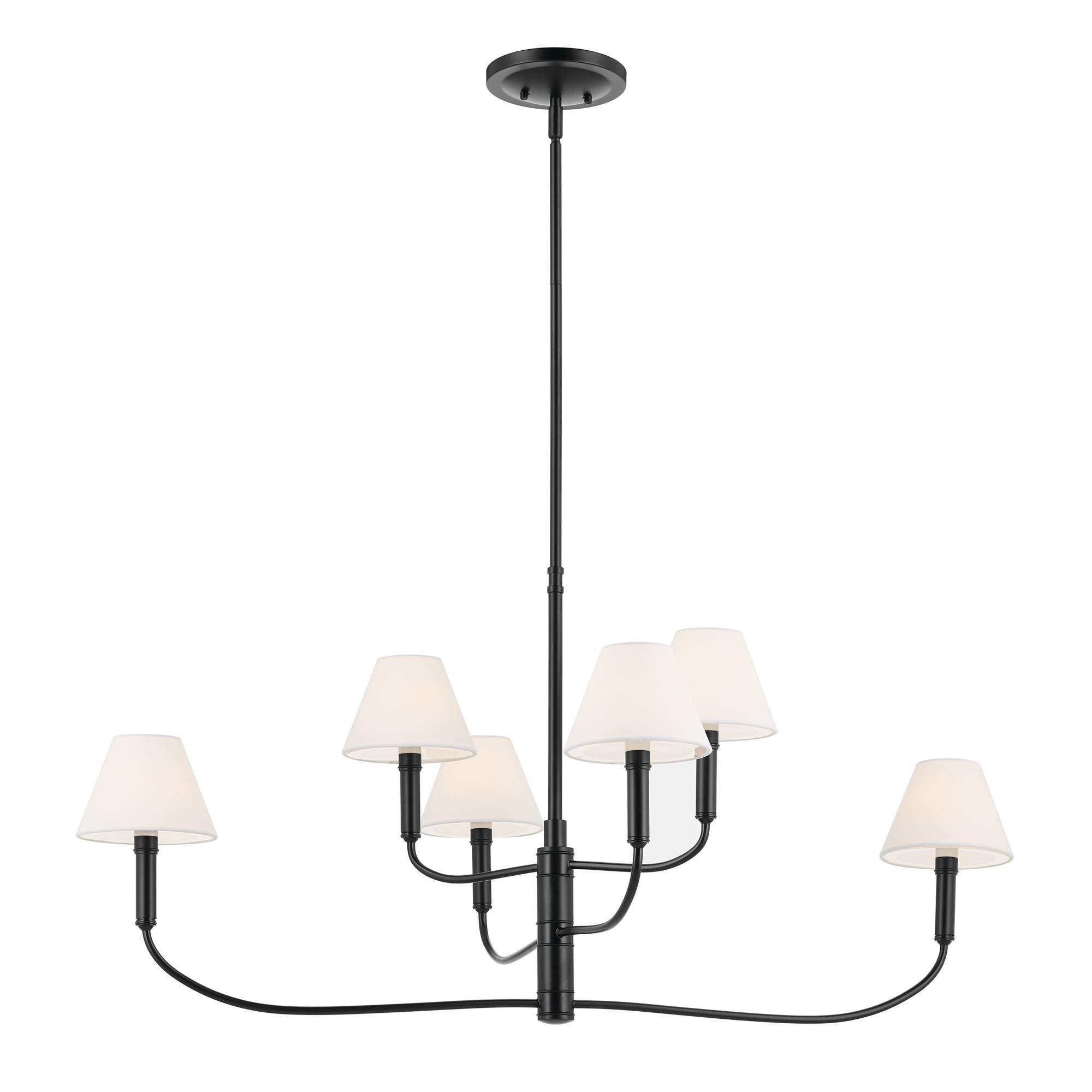 Shown in Black finish