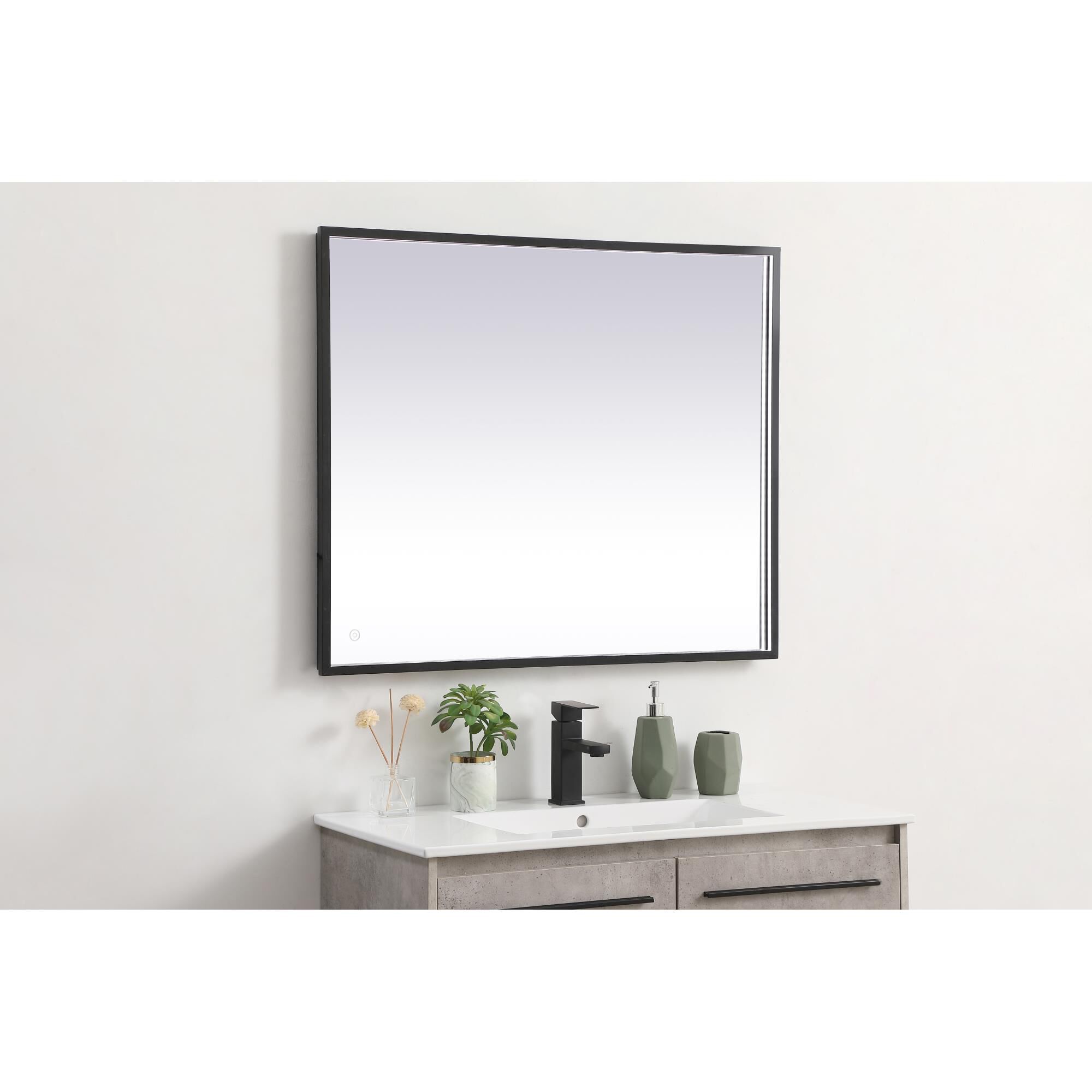 Pier LED Lighted Mirror by Elegant Decor