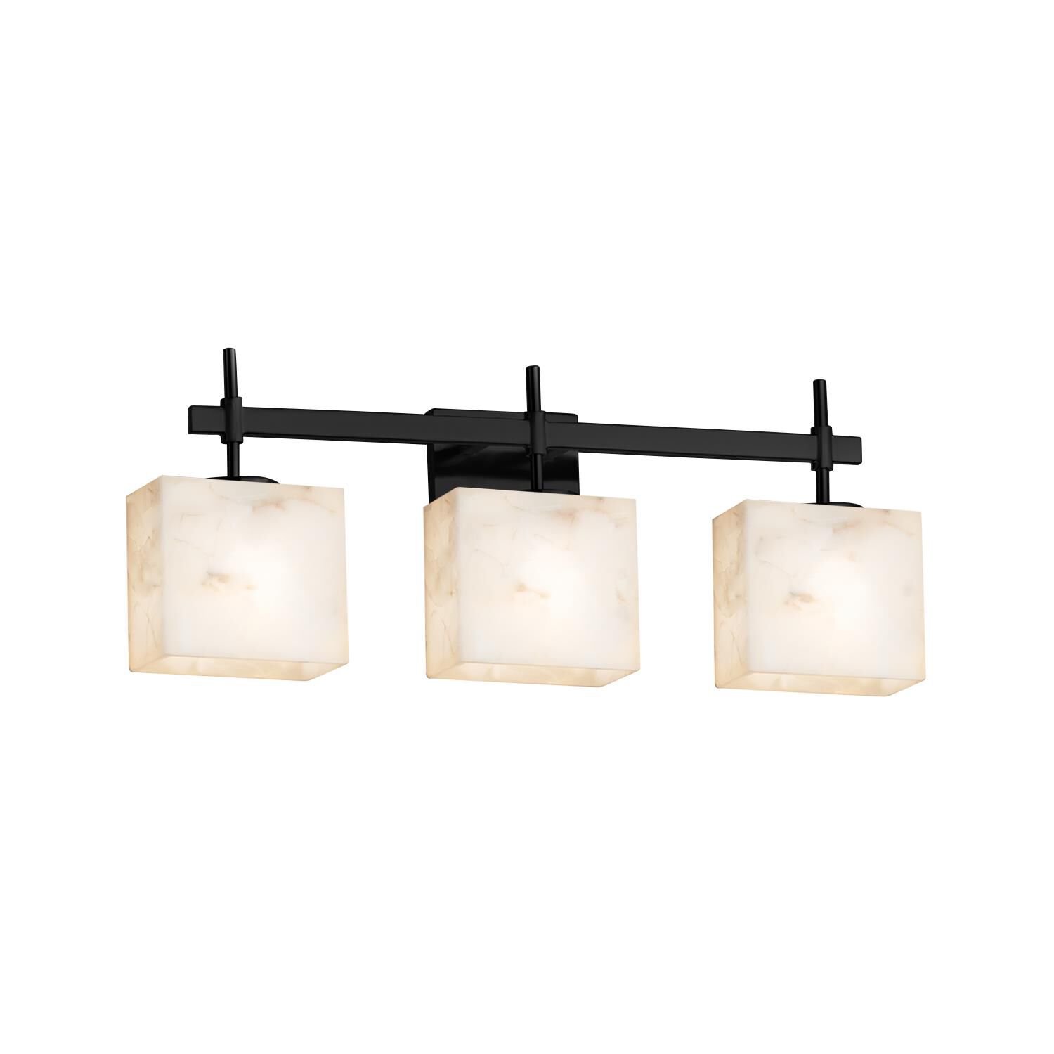 Alabaster Rocks! 23 Inch 3 Light Bath Vanity Light by Justice Design Group