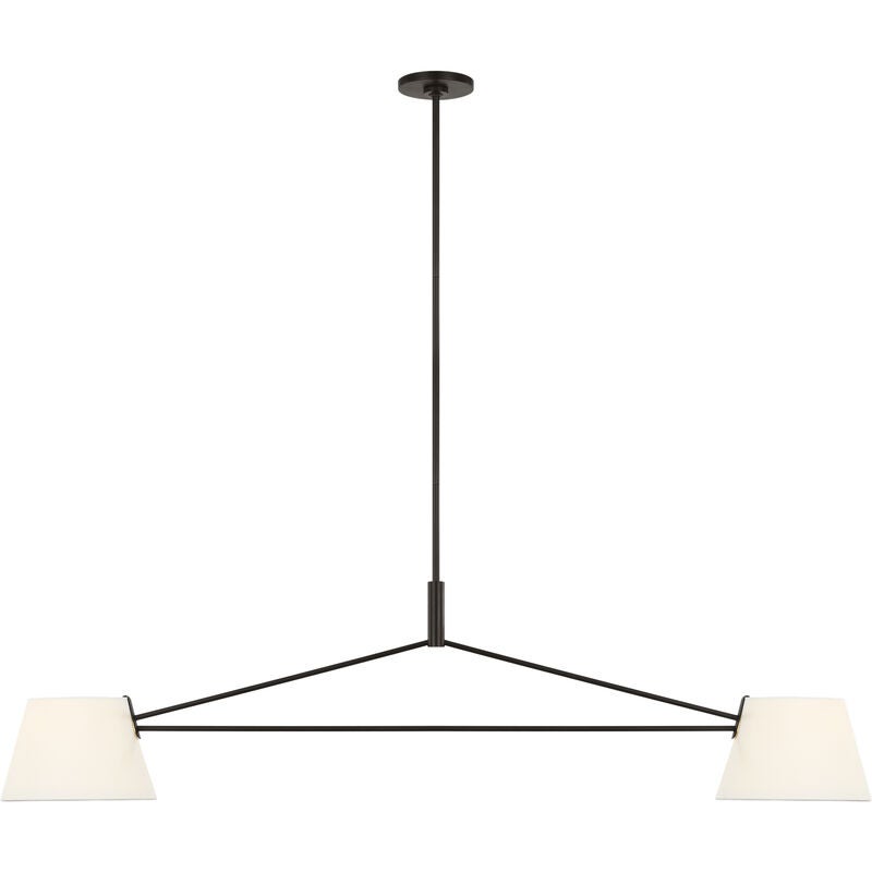 Hale Medium Linear Chandelier by Visual Comfort Studio