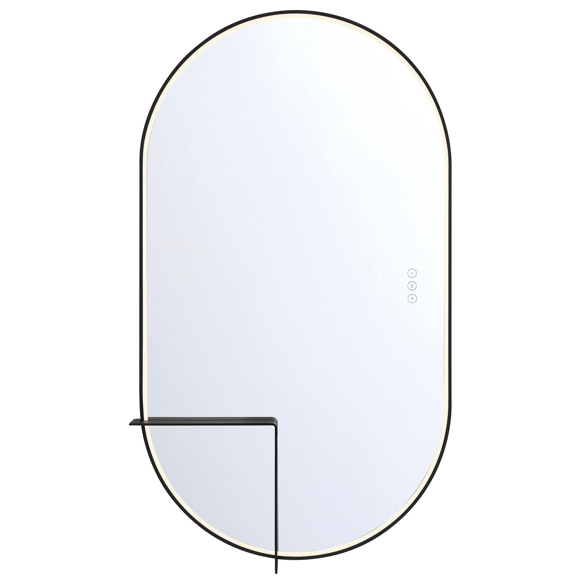 Shown in Black finish