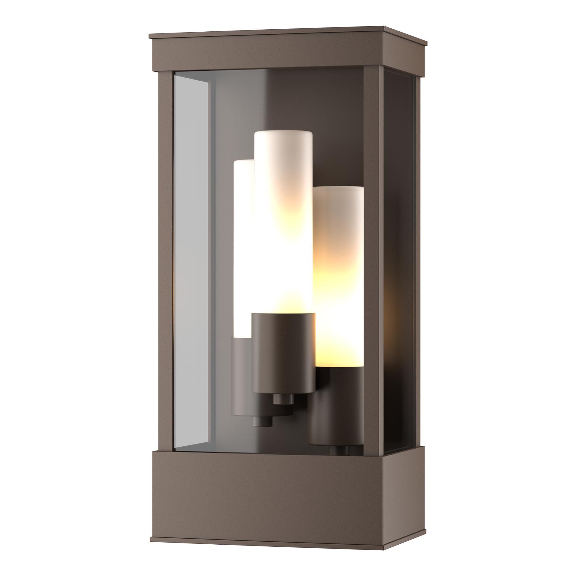 Shown in Coastal Bronze finish and Opal  glass