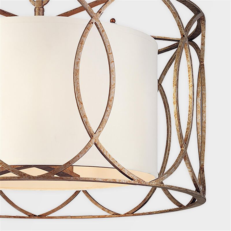 Sausalito 25 Inch Chandelier by Troy Lighting