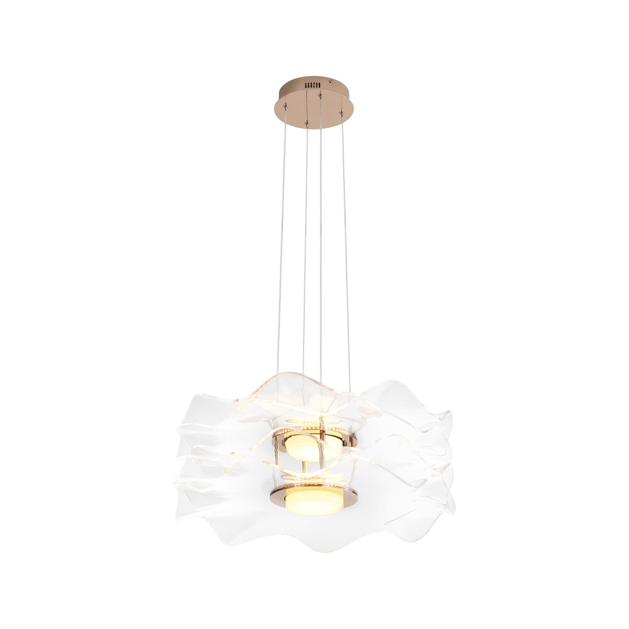 Vetrina 23 Inch Large Pendant by Golden Lighting