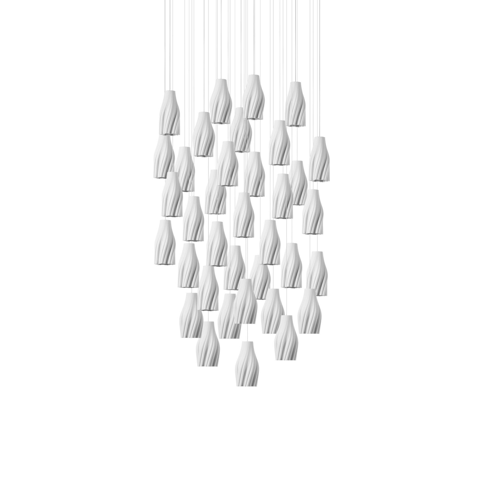 Shown in White, Silver finish and White Ceramic shade