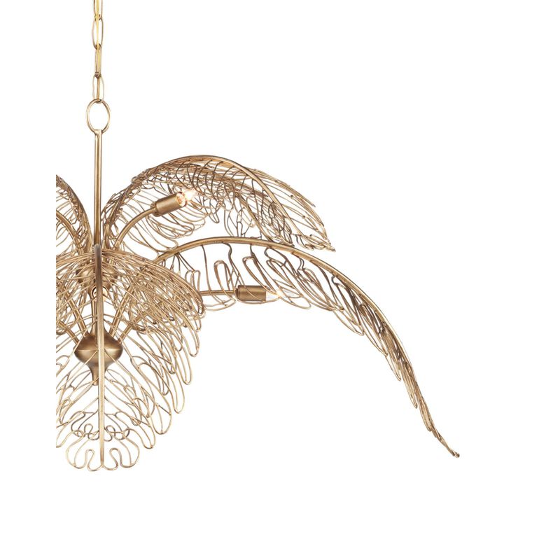 Taormina 49 Inch 8 Light Chandelier by Currey and Company