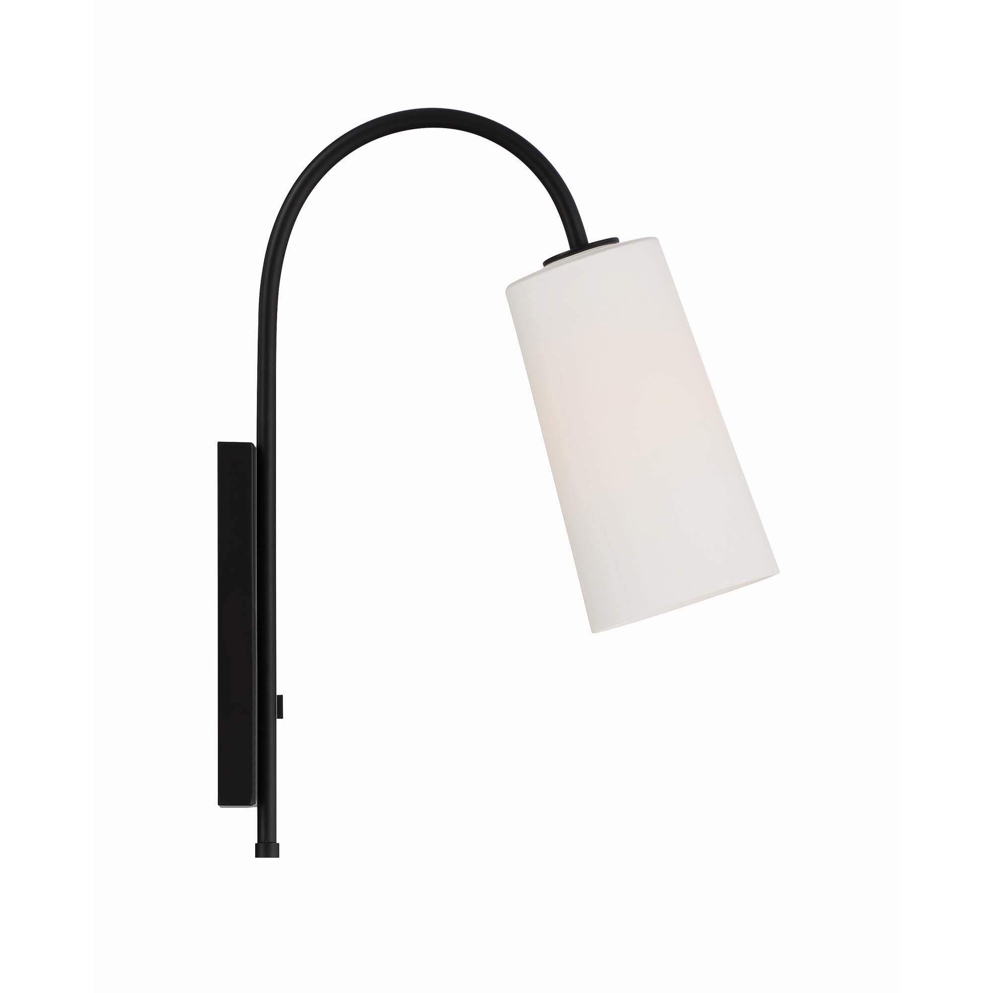 Shown in Matte Black finish and Clear glass