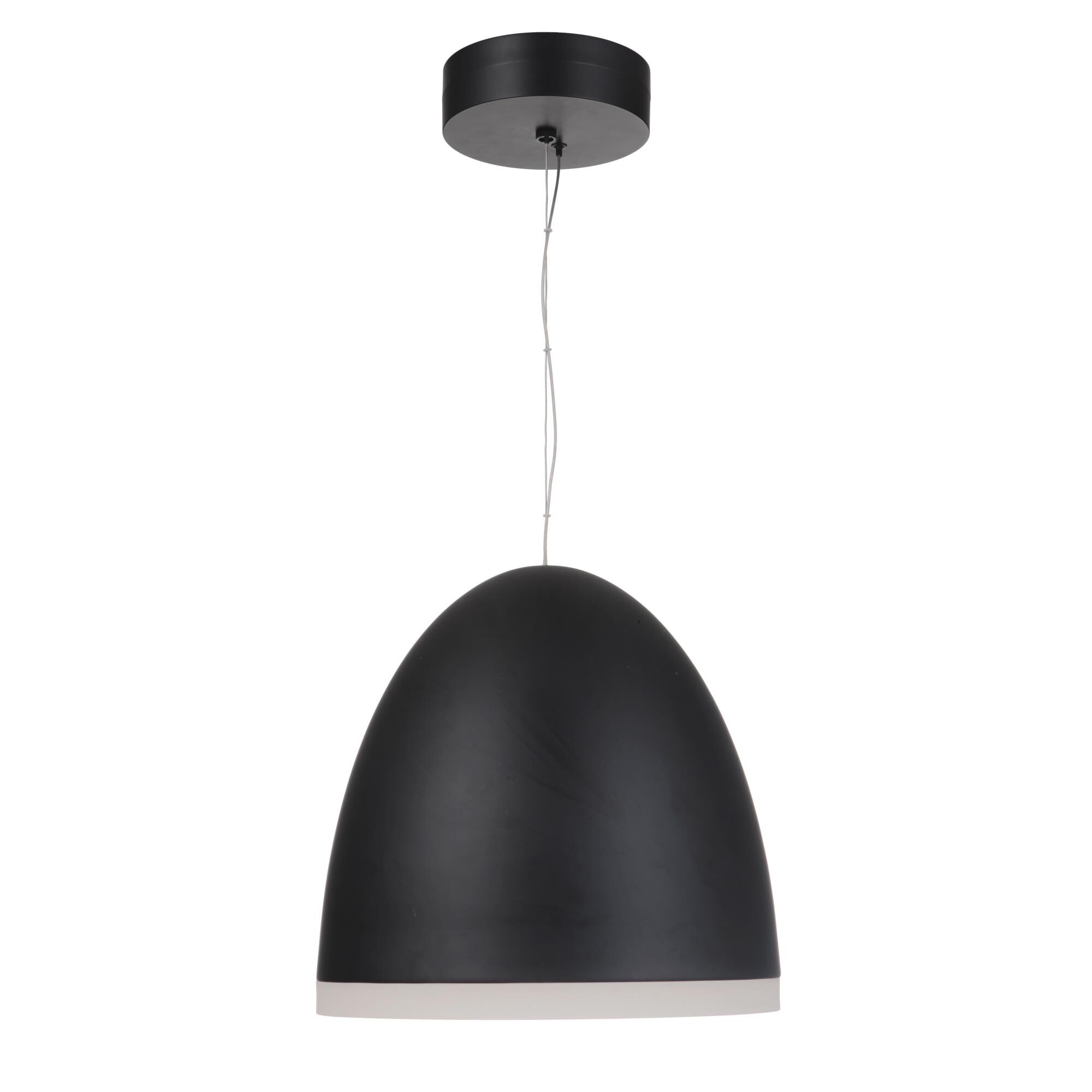 Shown in Flat Black finish and Flat Black glass and Metal shade