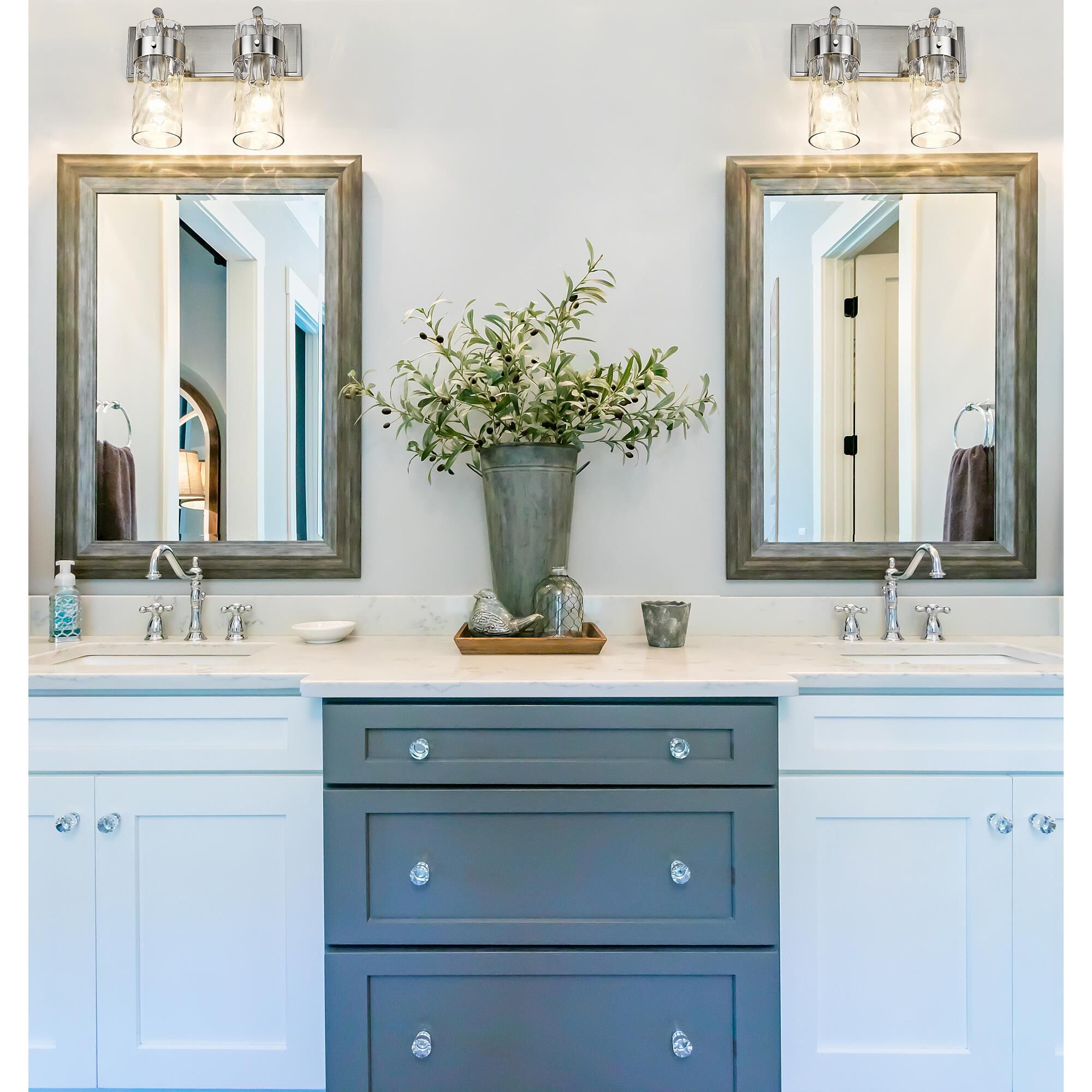 Shown in Brushed Nickel finish