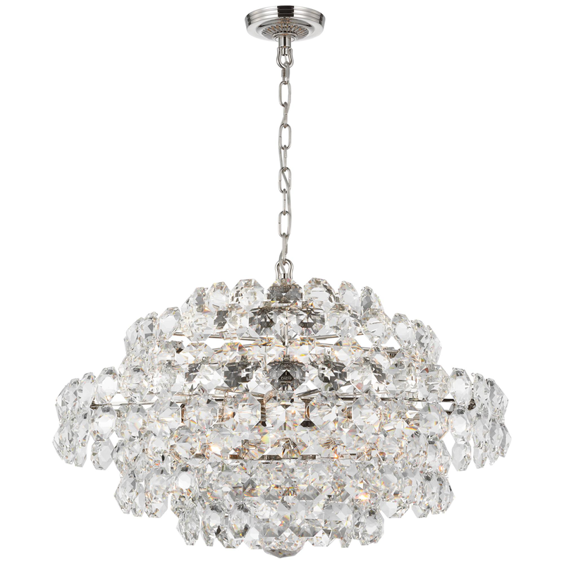 Aerin Sanger 29 Inch 12 Light Chandelier by Visual Comfort Signature Collection