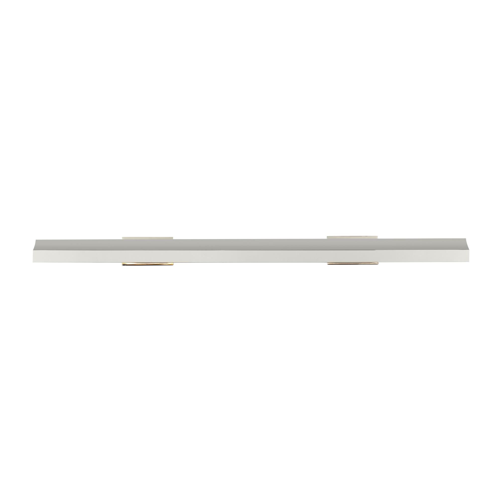 Shown in Polished Nickel finish and Brass shade