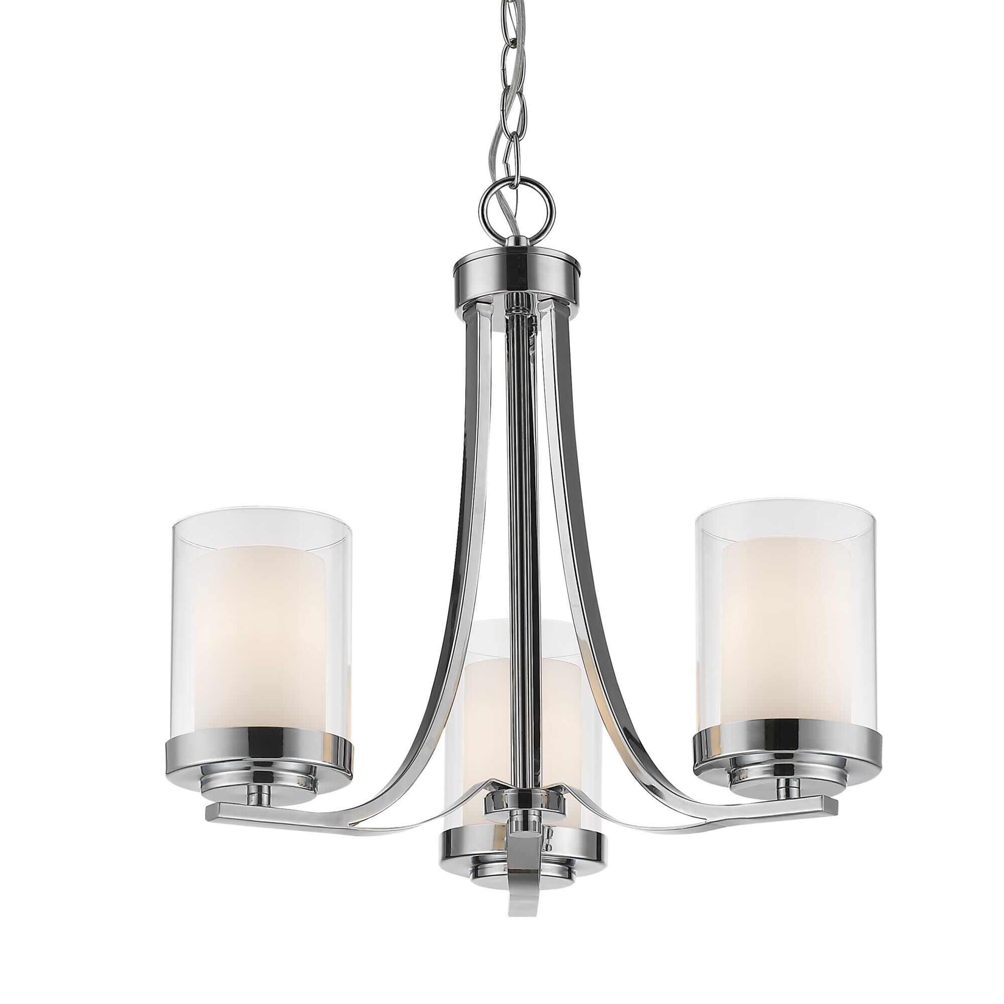 Willow 16 Inch 3 Light Mini Chandelier by Z-Lite