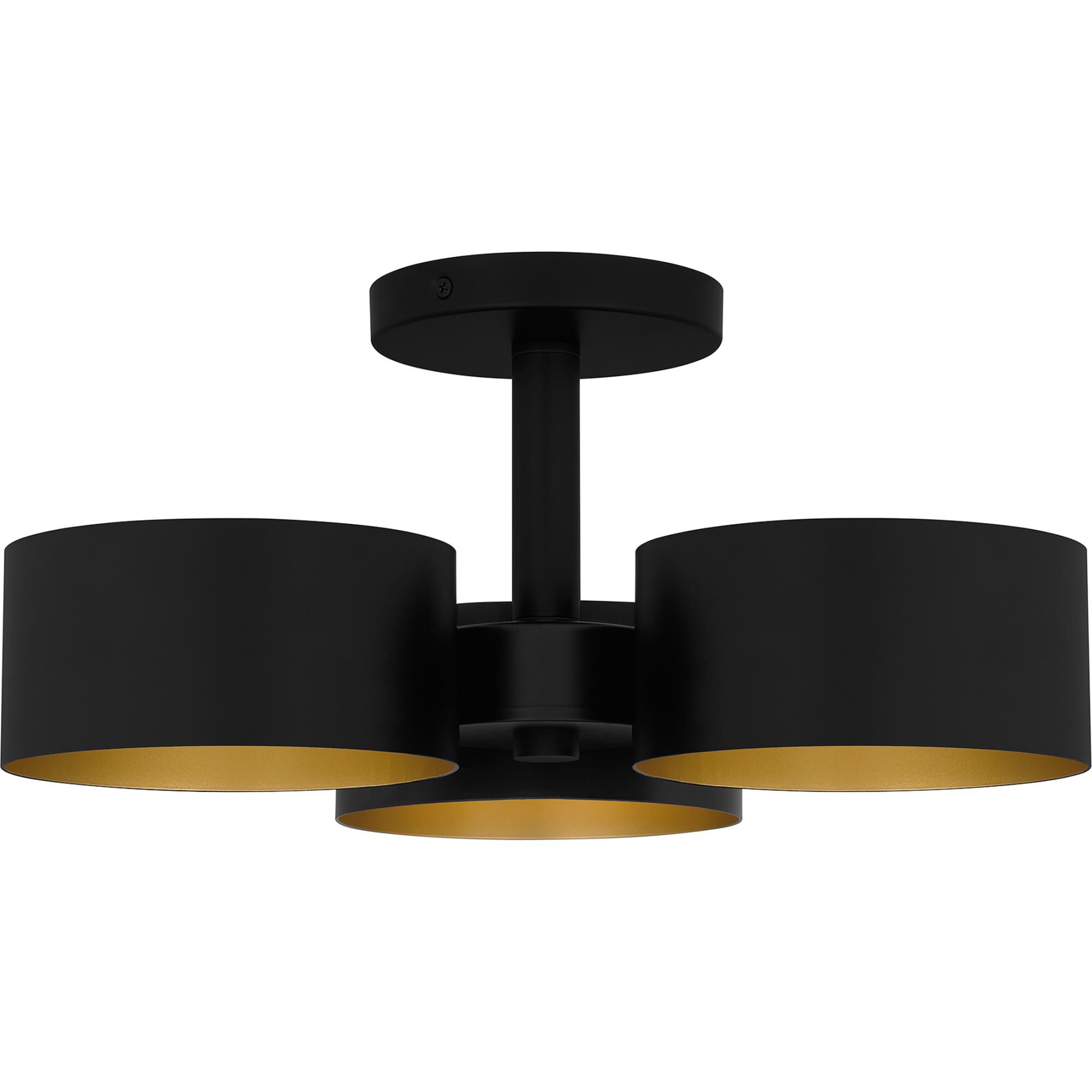 Nala 16 Inch Semi Flush Mount by Quoizel