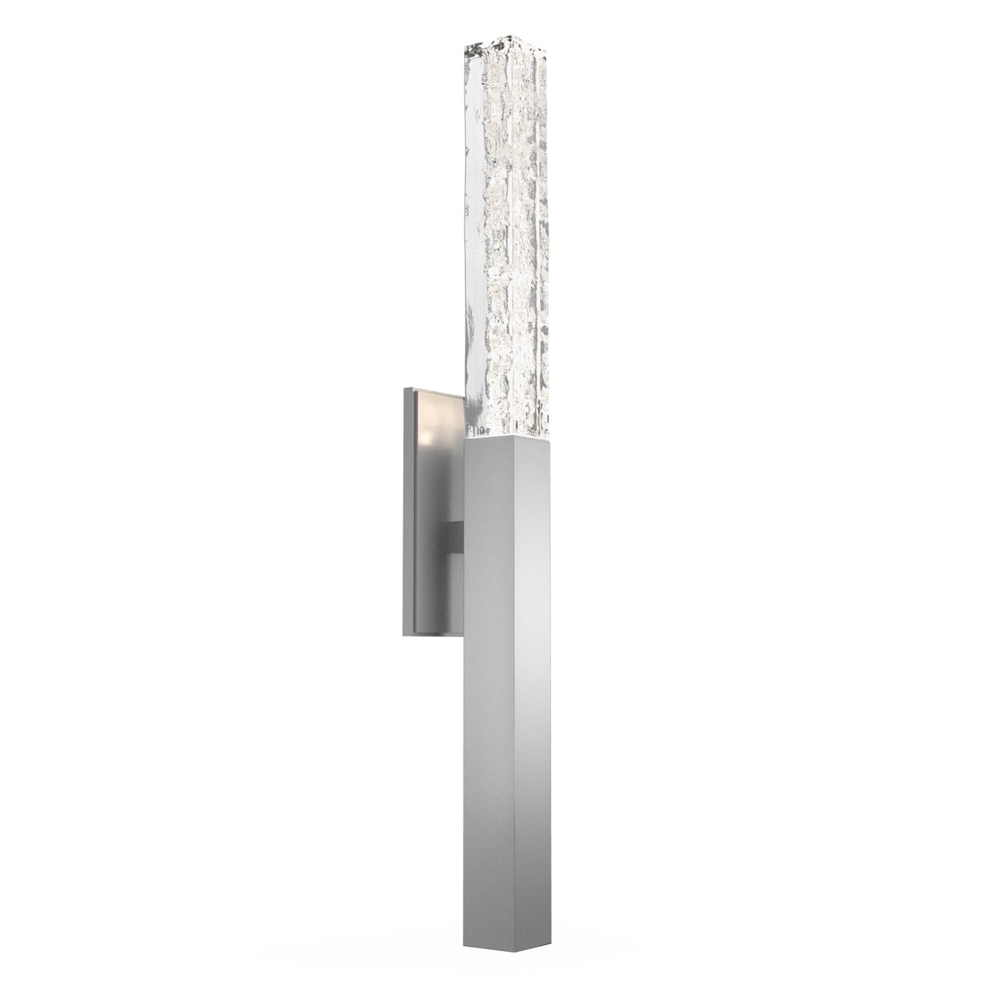 Shown in Classic Silver finish and Geo Inner And Clear Outer glass