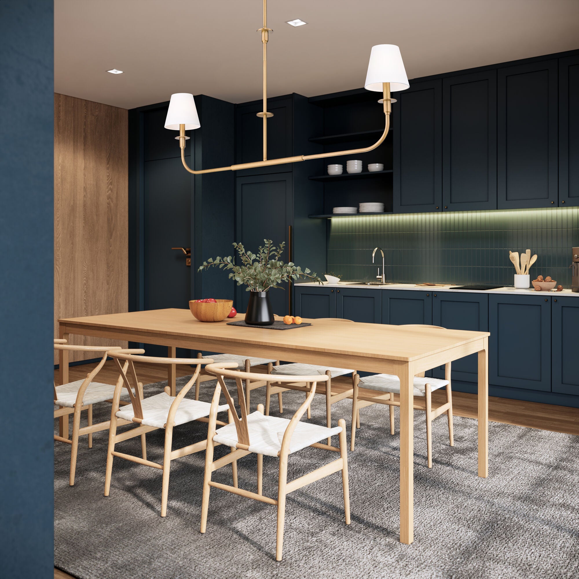 Tova Large Linear Chandelier,