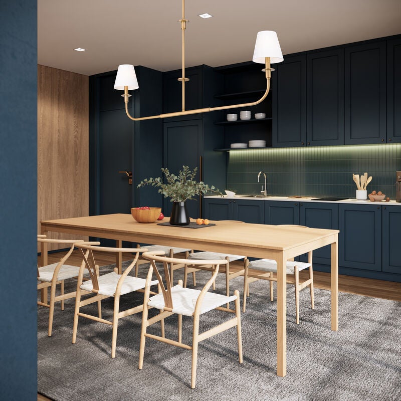 Tova Large Linear Chandelier by Z-Lite