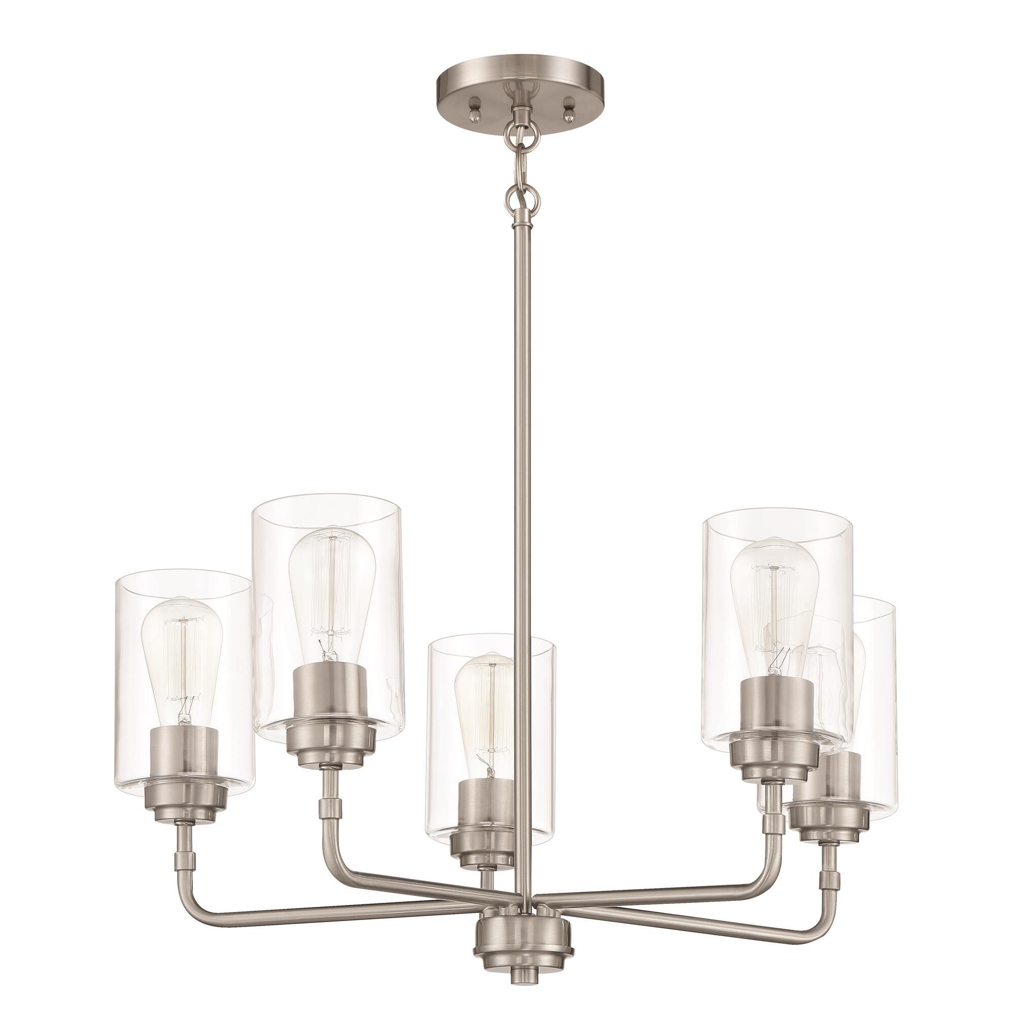 Shown in Brushed Polished Nickel finish
