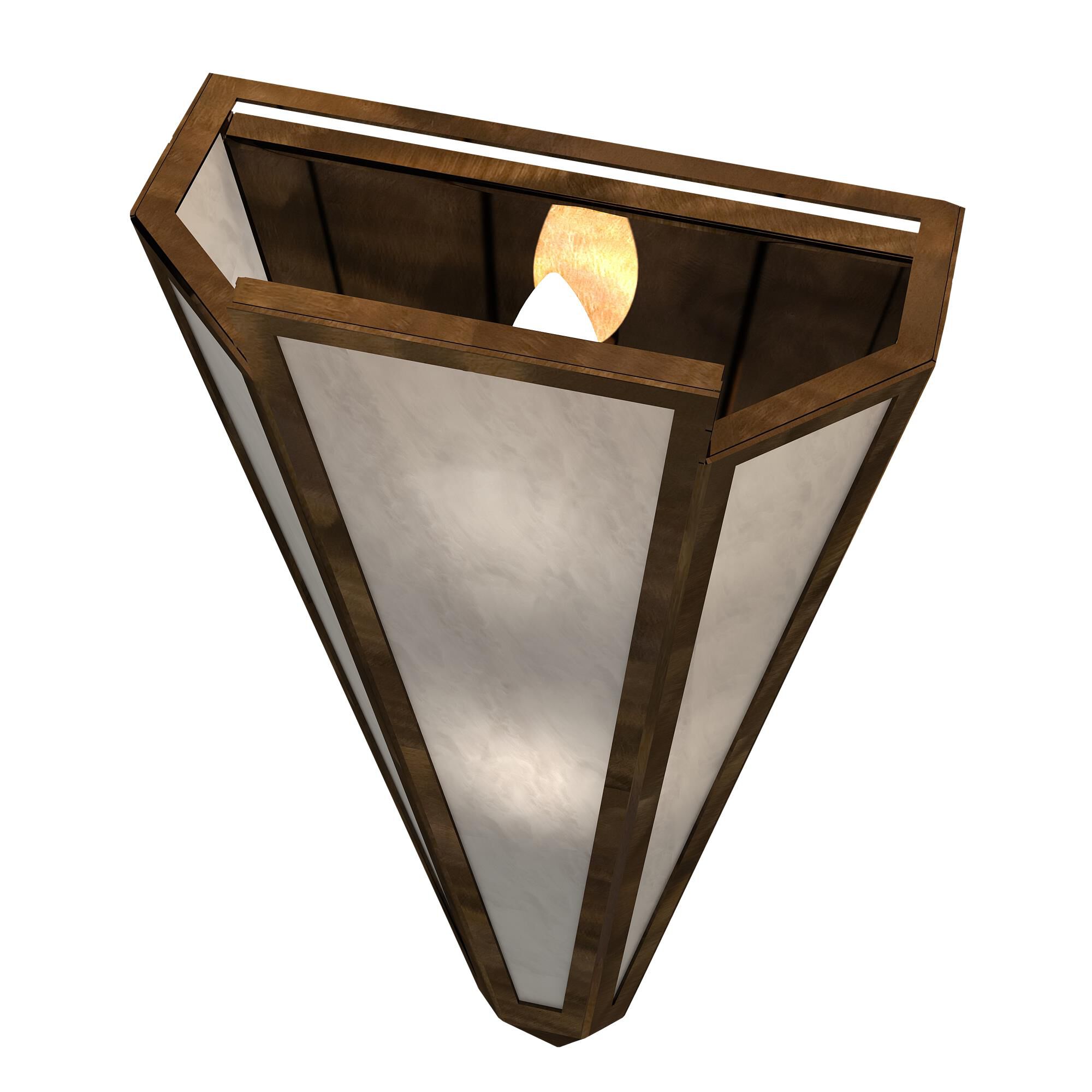 Brum 22 Inch Tall 2 Light Outdoor Wall Light by Meyda Lighting
