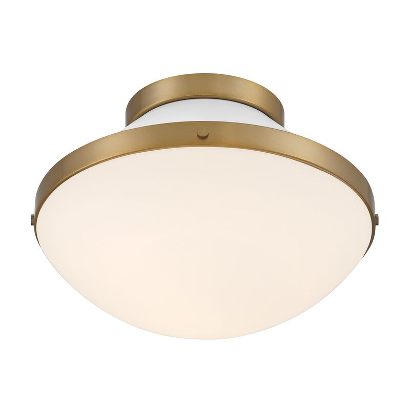 Xander 12 Inch Semi Flush Mount by Crystorama - Clearance