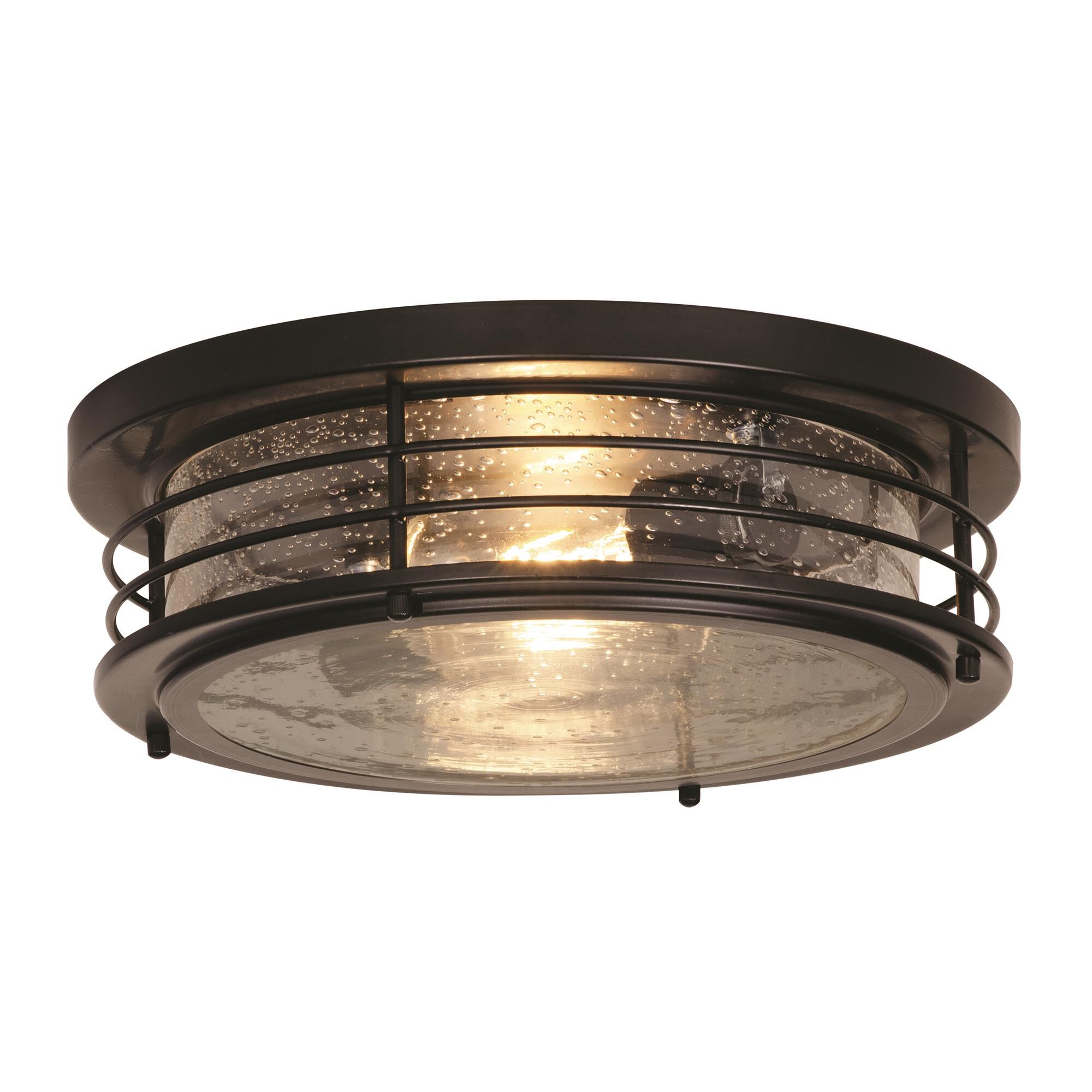 Shown in Black finish and Clear Glass shade