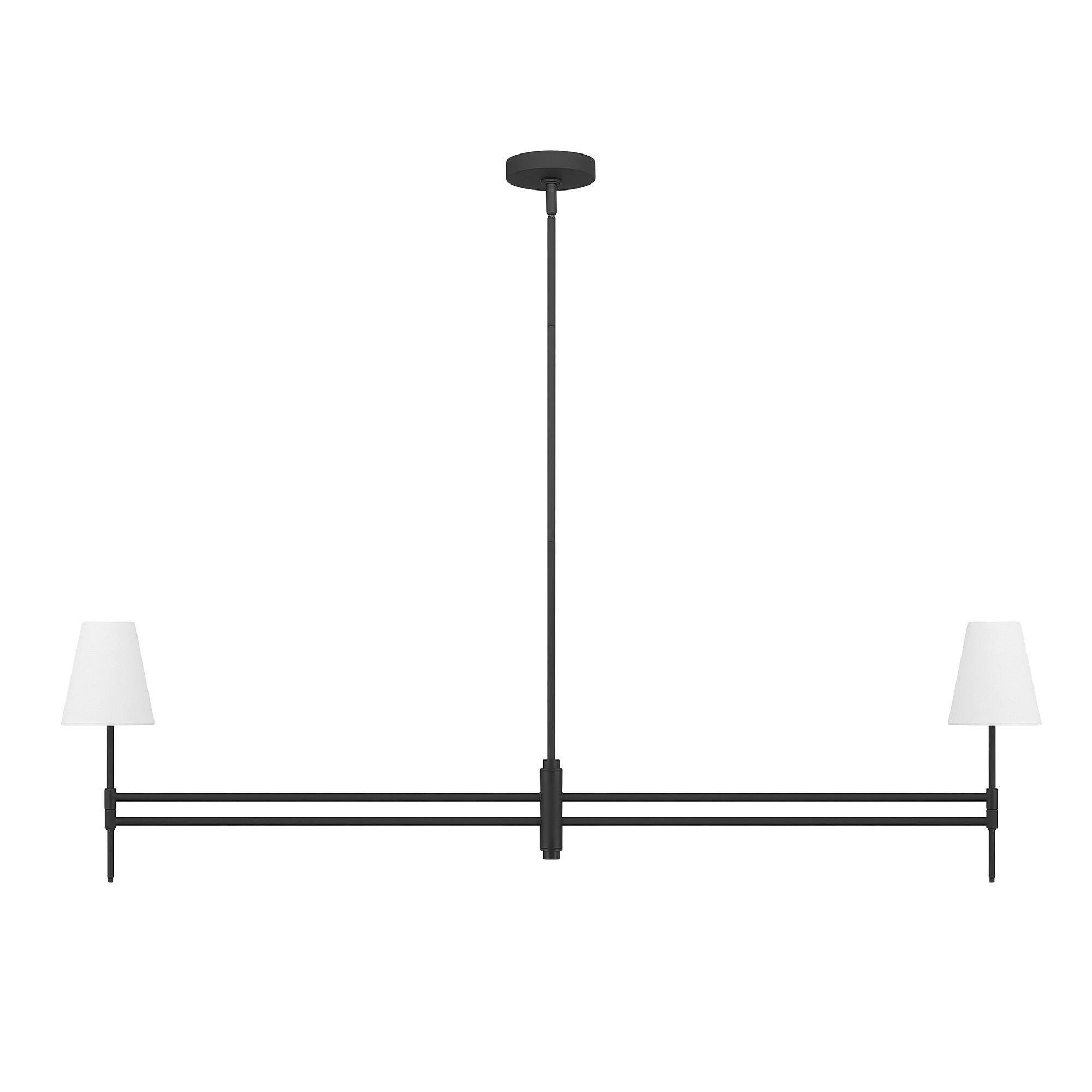 Camelia Stem Medium Linear Chandelier,