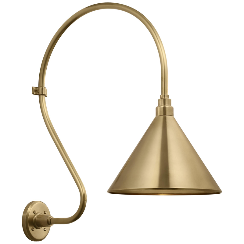 Thomas O'Brien Academy Barn Light 27 Inch Outdoor Wall Light by Visual Comfort Signature Collection