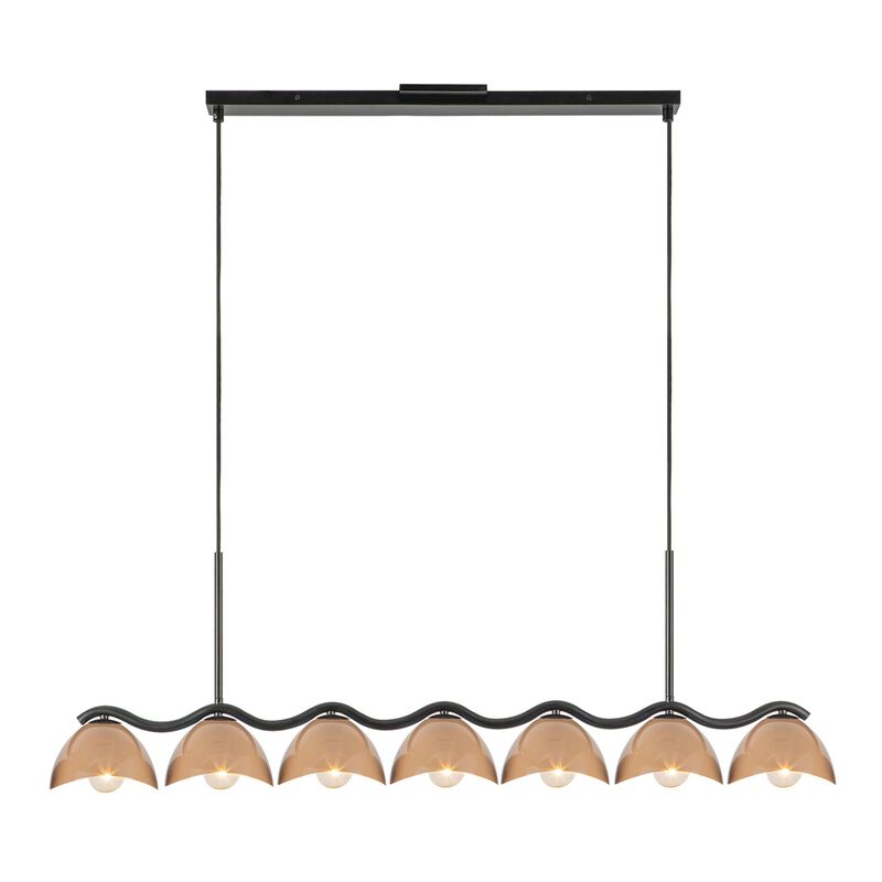 Ryan Pauly Atlas Medium Linear Chandelier by Kuzco