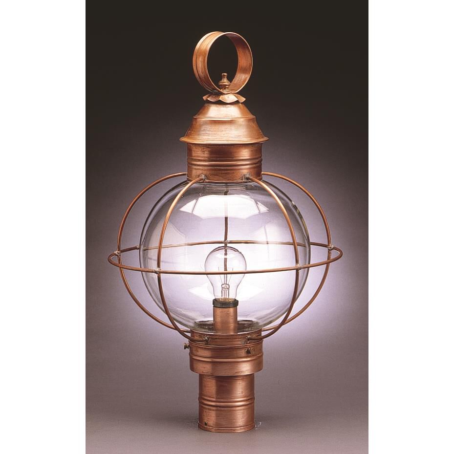 Onion 21 Inch Tall Outdoor Post Lamp,