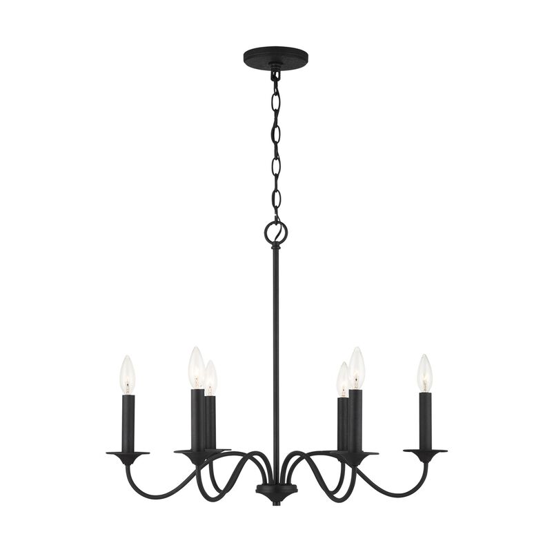 Vincent 26 Inch 6 Light Chandelier by Capital Lighting Fixture Company