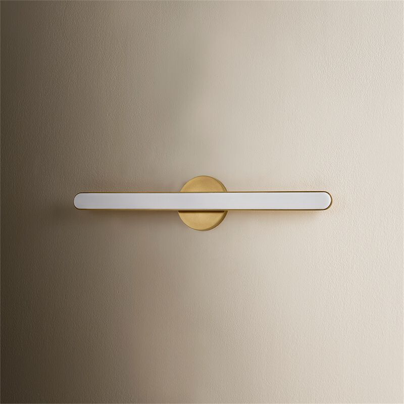Volt 24 Inch Bath Vanity Light by Sonneman