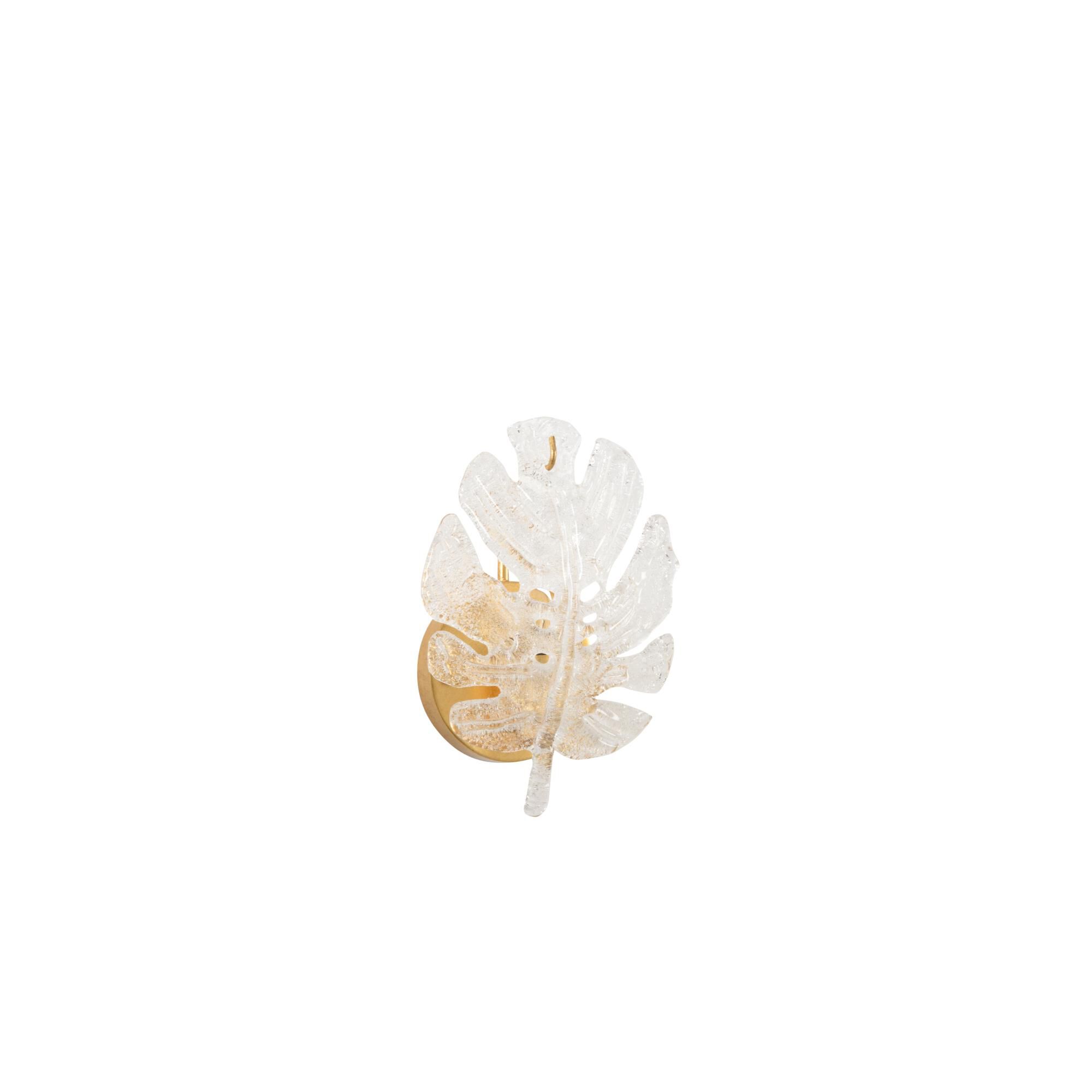Leaf 10 Inch Wall Sconce by Chelsea House
