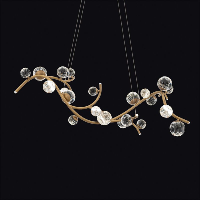 Audacity 57 Inch Linear Suspension Light by Schonbek Forever
