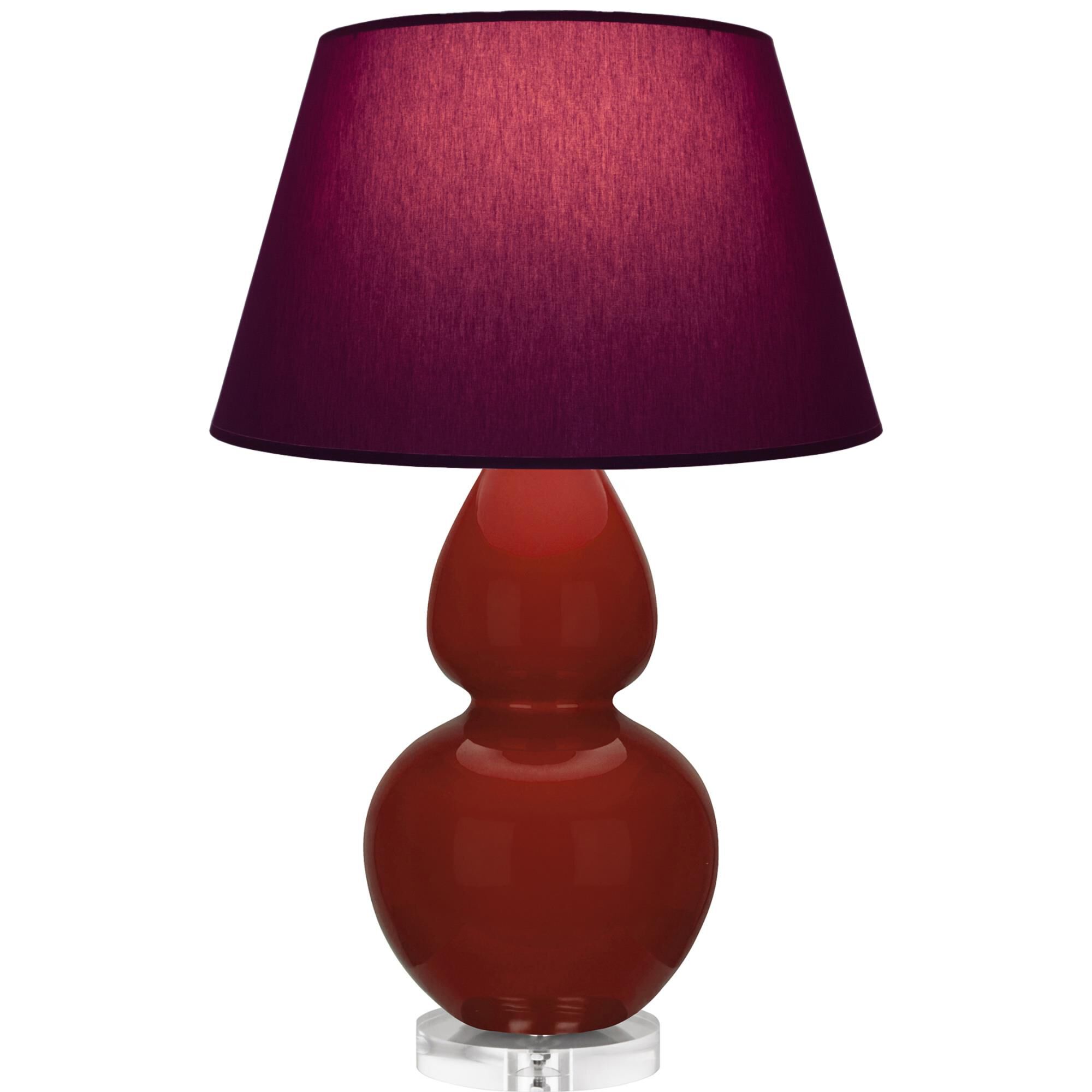 Double Gourd 31 Inch Table Lamp by Robert Abbey