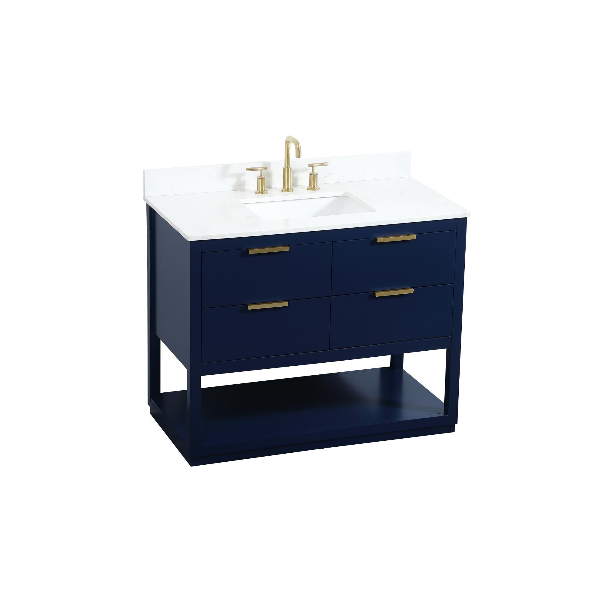 Shown in Blue finish