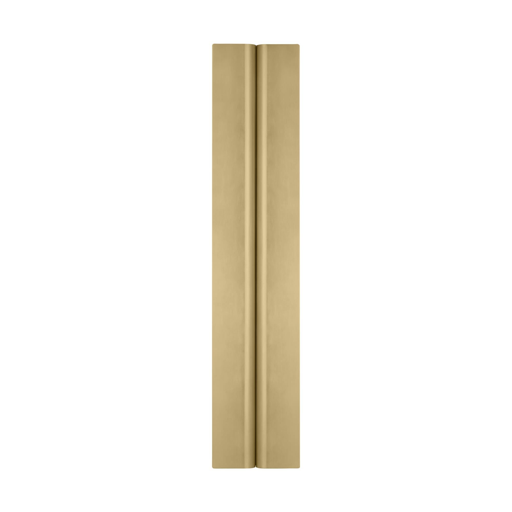 Shown in Hand-Rubbed Antique Brass finish and Brass shade
