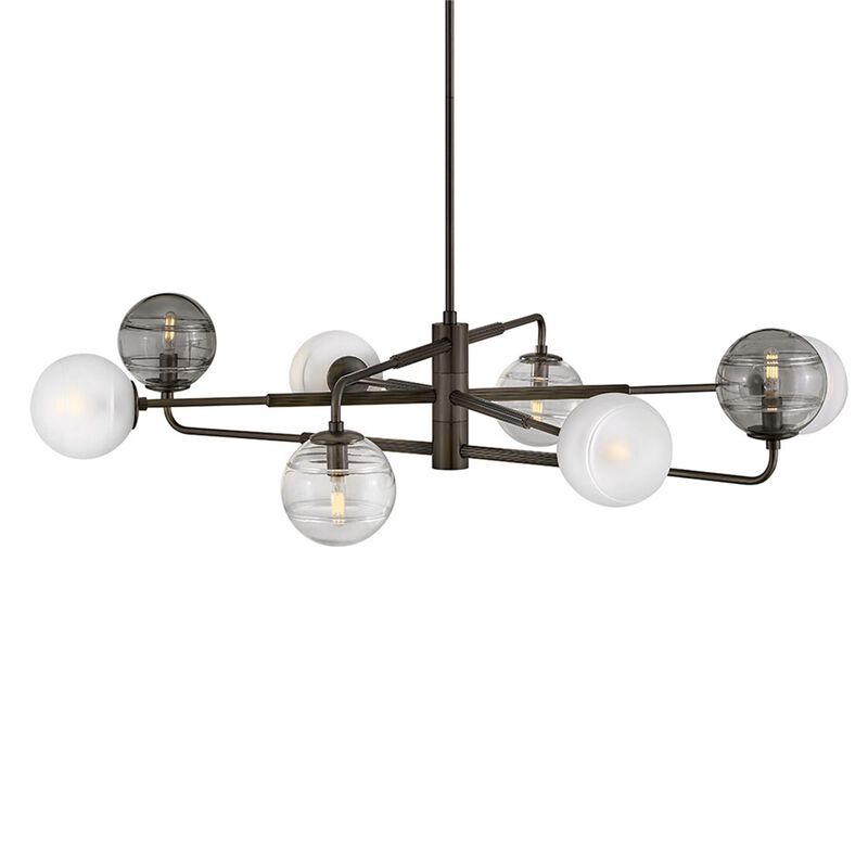 Oberon  48 Inch Linear Suspension Light by Fredrick Ramond