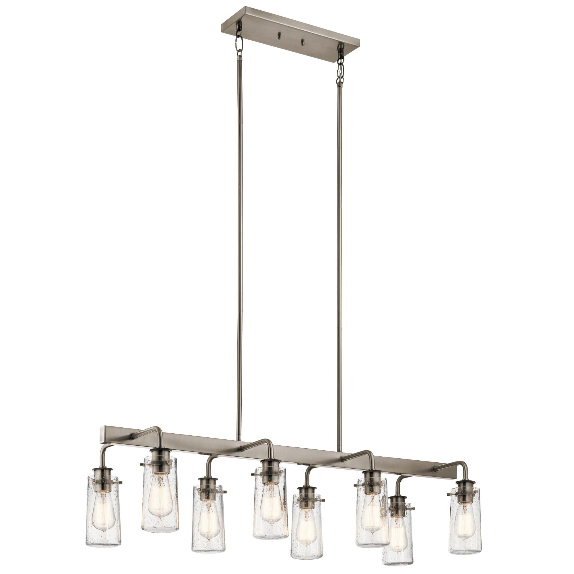 Braelyn 42 Inch 8 Light Linear Suspension Light by Kichler Lighting