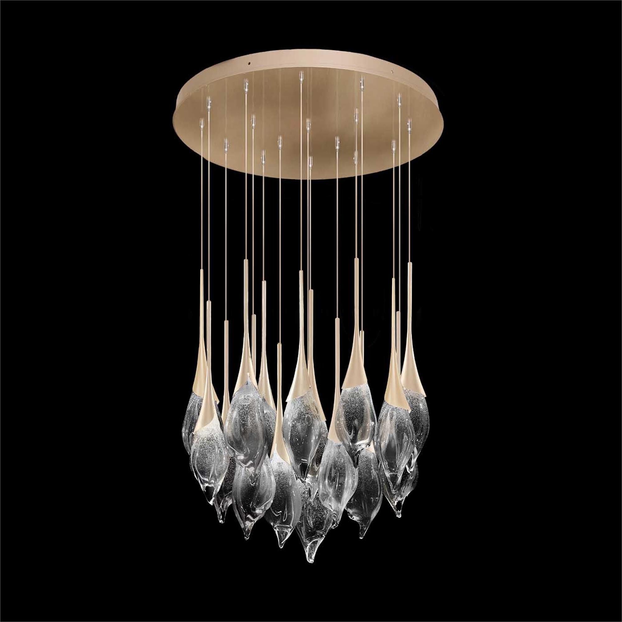 Mayu 33 Inch Multi Light Pendant by Fine Art Handcrafted Lighting